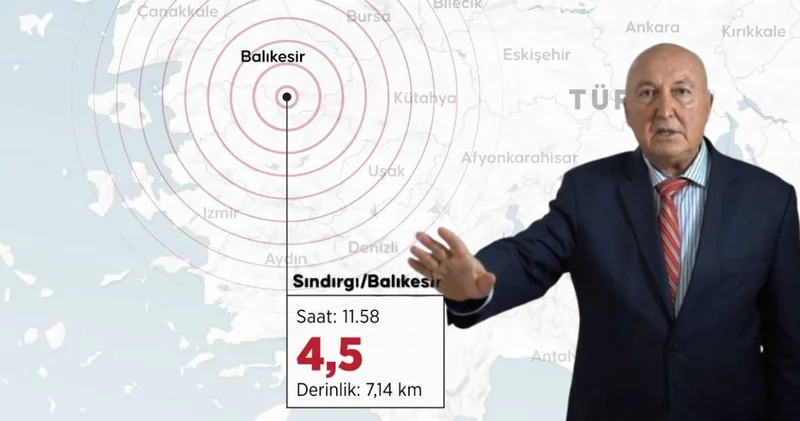 Prof. Dr. Ahmet Ercan dan Sındırgı depremi açıklaması: Marmara yı tetikler mi?