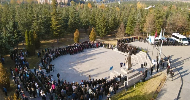 ERÜ de 10 Kasım Atatürk ü Anma Töreni gerçekleştirildi Kayseri Haberleri