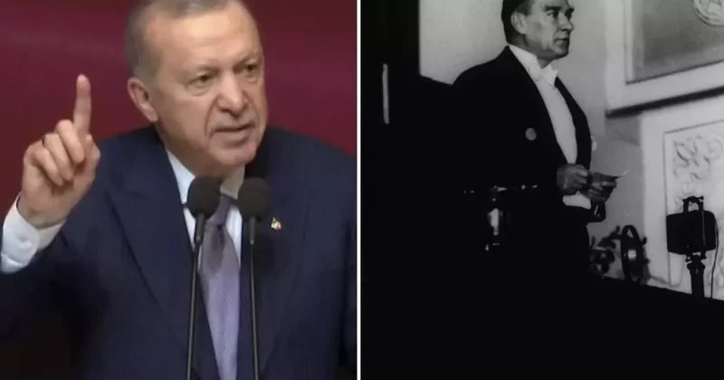Cumhurbaşkanı Erdoğan dan anma töreninde çok konuşulacak Atatürk sözleri