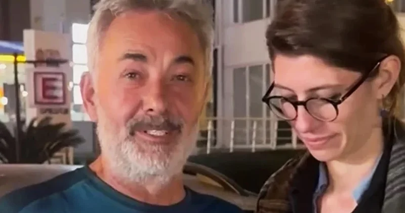 Mehmet Aslantuğ sevgilisiyle görüntüledi, muhabirleri kibarca uyardı Sözcü Gazetesi