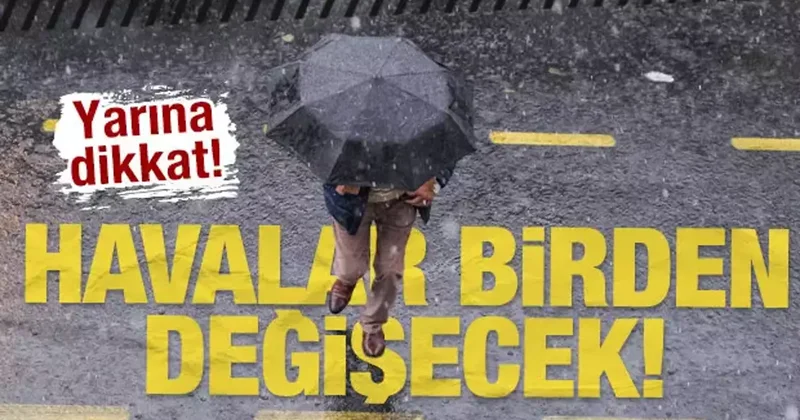 Türkiye, Balkanlar dan gelen soğuk ve yağışlı havanın etkisine girecek