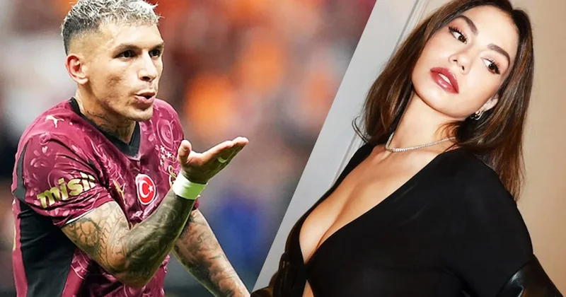 Lucas Torreira, Demet Özdemir e kalp attı Sözcü Gazetesi