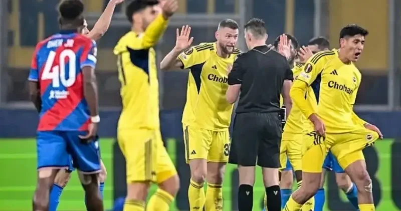 Fenerbahçe den Viktoria Plzen maçı için UEFA ya hakem başvurusu: Penaltı kararı incelensin Spor Haberleri