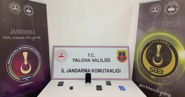 Yalova merkezli siber dolandırıcılık operasyonunda yakalanan 8 zanlı tutuklandı Yalova Haberleri