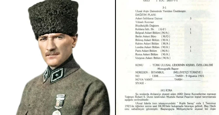 ABD’nin Mustafa Kemal raporu