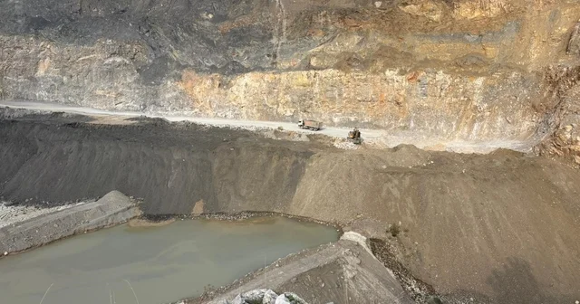 Atık suyu dereye boşaltan taş ocağına yasal işlem başlatıldı Manisa Haberleri
