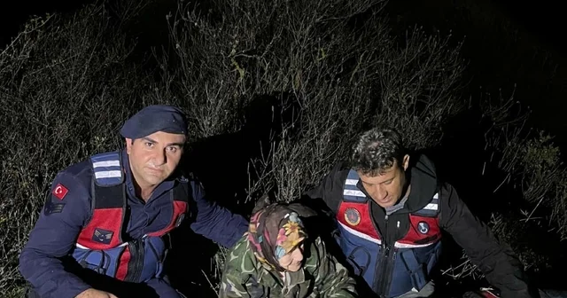 Manisa da kayıp Alzheimer hastası 6,5 saat sonra bulundu Manisa Haberleri