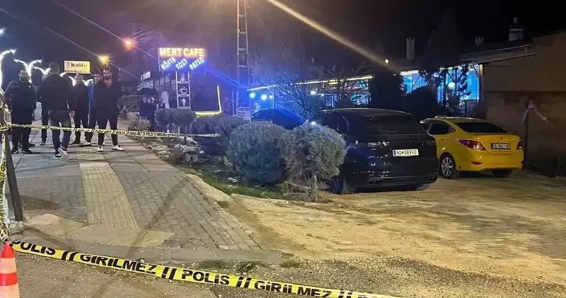 Kafenin önüne gelip altı el ateş açtı Ankara Haberleri