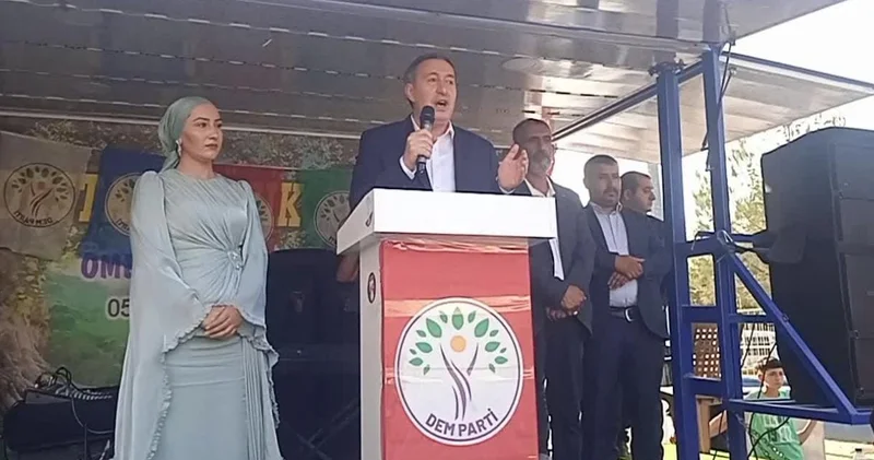 Tuncer Bakırhan Bahçeli nin memleketinde