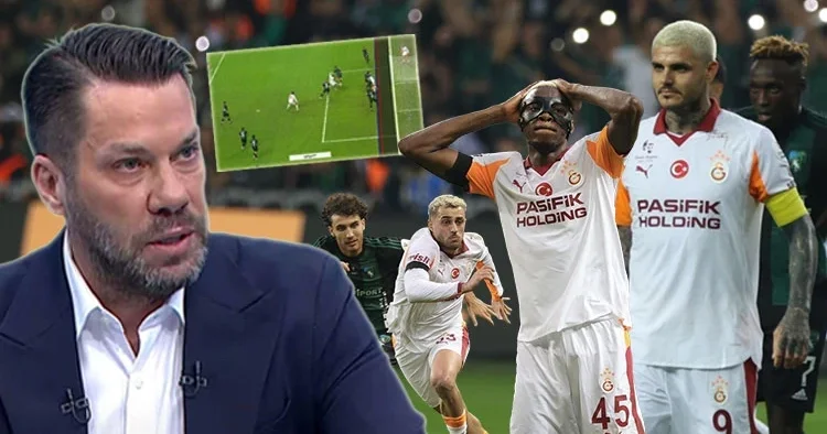 Kocaelispor Galatasaray maçının hakem yönetimini Fırat Aydınus değerlendirdi: Golün iptali doğru ama penaltıyı görmedi!