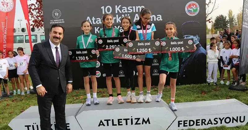 10 Kasım Atatürk’ü Anma Koşusu, Ankara’da yapıldı