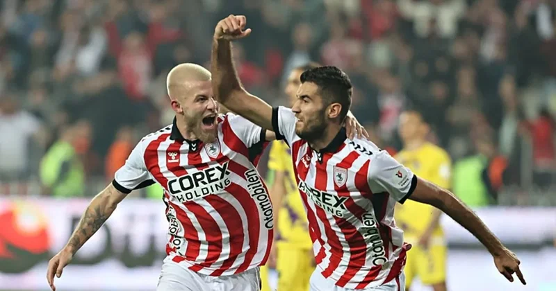 Samsunspor, Eyüpspor u tek golle devirdi!