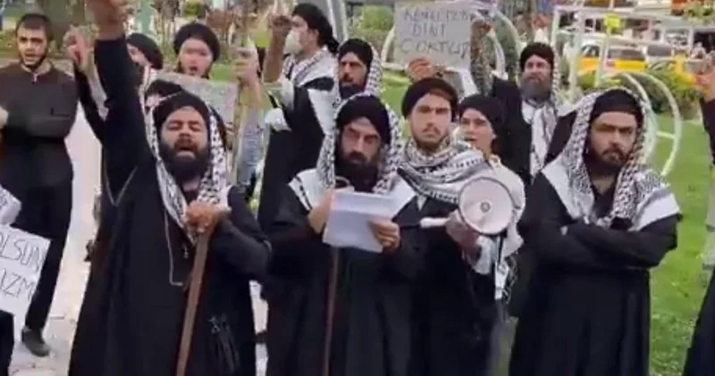 Atatürk için okunan mevlitte kışkırtma girişimi! Halk provokasyona izin vermedi