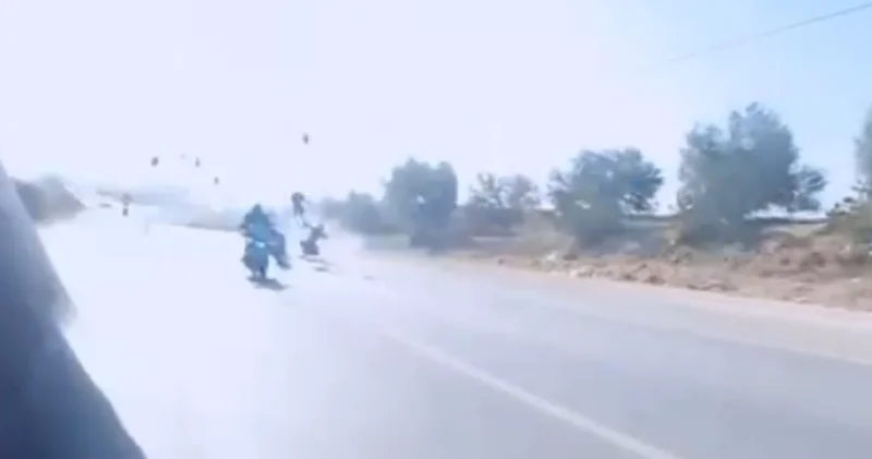 Korkunç kaza kamerada! Son dakika haberleri