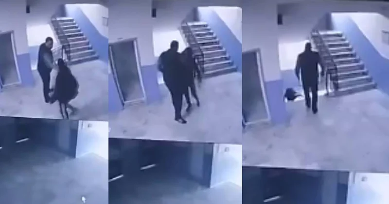 Okul müdüründen otizmli öğrenciye şiddet! Yakasından tutup merdivenden aşağı fırlattı