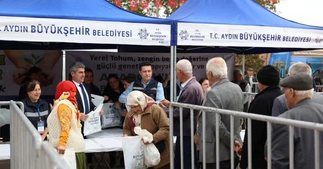 Karacasu da Ata tohumları vatandaşlarla buluşturuldu Aydın Haberleri