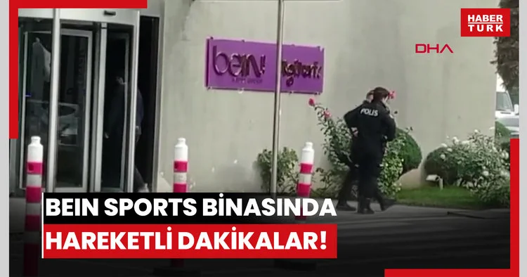 Sarıyer de televizyon binasına silahla girdi, polisler ikna etmeye çalışıyor