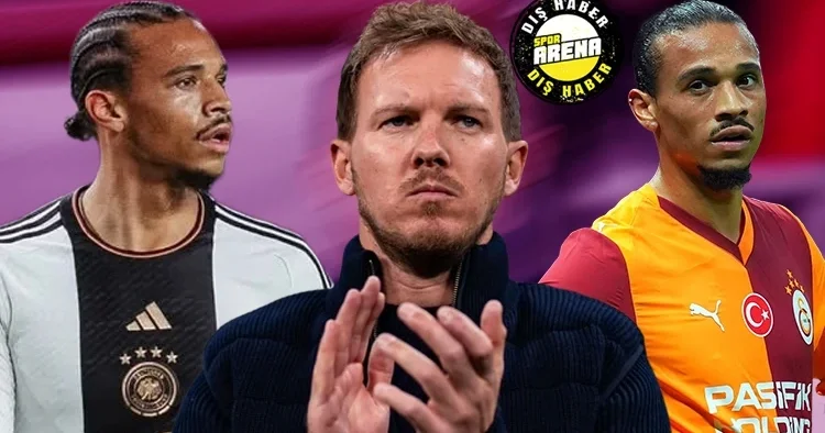 Julian Nagelsmann dan Leroy Sane ye sert mesaj: Artık sayısız fırsatı yok!