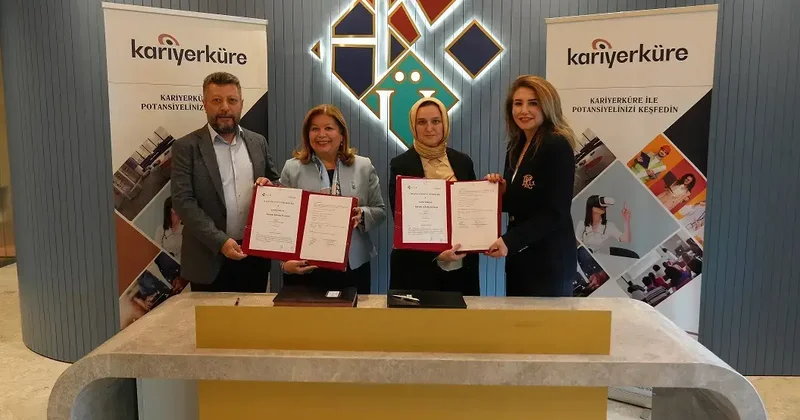 Hasan Kalyoncu Üniversitesi ile Kariyerküre Eğitim arasında iş birliği protokolü imzalandı