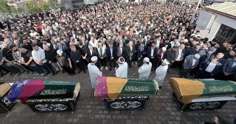 Yangın faciası kurbanlarına veda