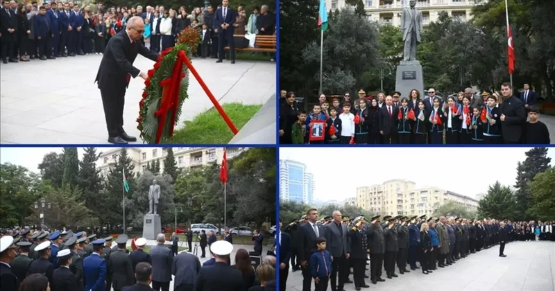Dünyanın dört bir yanında hayat aynı dakikada durdu: Büyük Önder Atatürk, Azerbaycan dan Çin e birçok ülkede anıldı