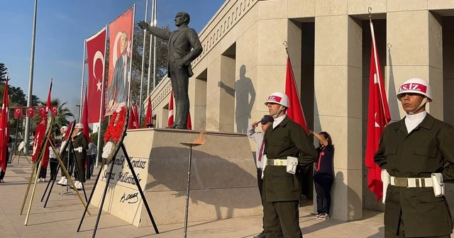 Osmaniye de Atatürk anısına tören düzenlendi Osmaniye Haberleri