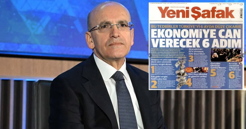 Yeni Şafak tan Mehmet Şimşek e 6 maddelik reçete: Benzini 35 liraya indirecekler