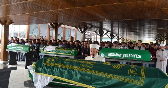 Ankara daki kazada ölen aynı aileden 4 kişi, Aksaray da toprağa verildi Aksaray Haberleri