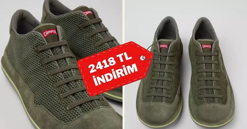 Camper Beetle ile hafif, esnek ve şık adımlar Gülümseten Kasım fırsatıyla ayağınıza geliyor!