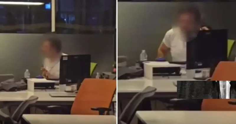 BEIN Sports a yapılan silahlı baskından ilk görüntü