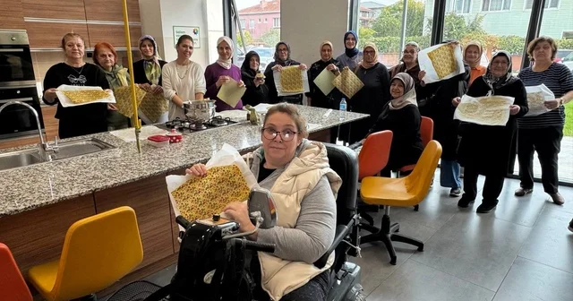 Engelli bireylerin ailelerinden çevre dostu üretim Sakarya Haberleri