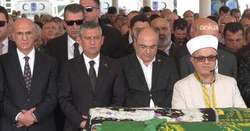 CHP Lideri Özel Turan Aydoğan ı acı gününde yalnız bırakmadı