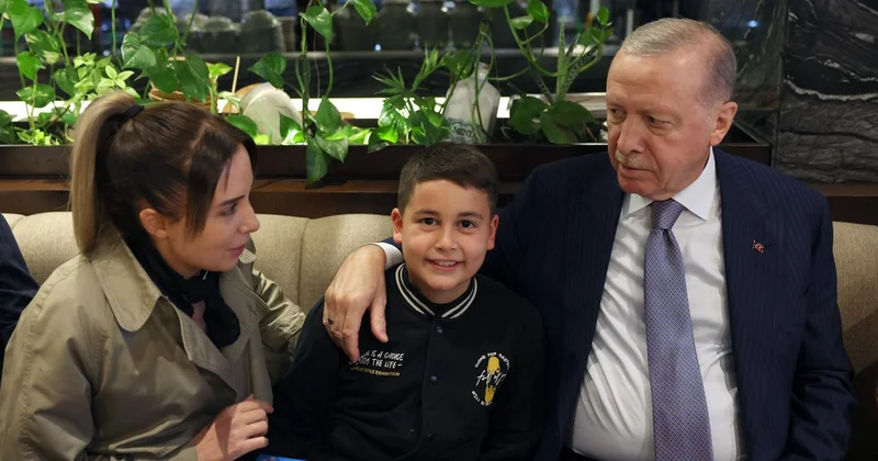 Cumhurbaşkanı Erdoğan, Ankara da vatandaşlarla görüştü