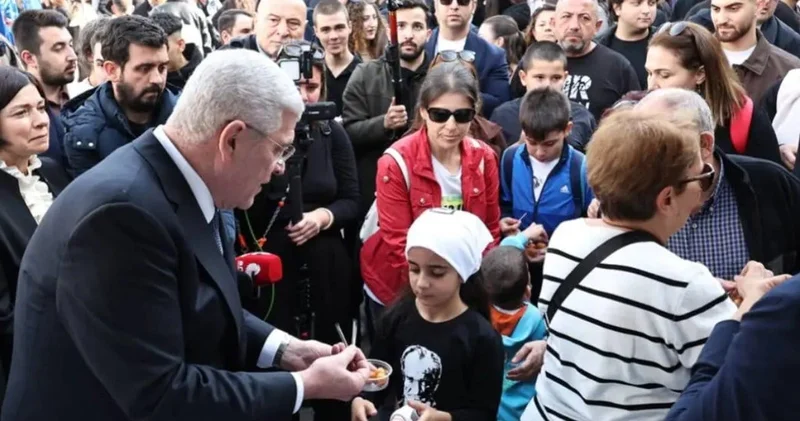 İYİ Parti Atatürk ü hem lokma dağıtarak hem de mevlit okutarak andı