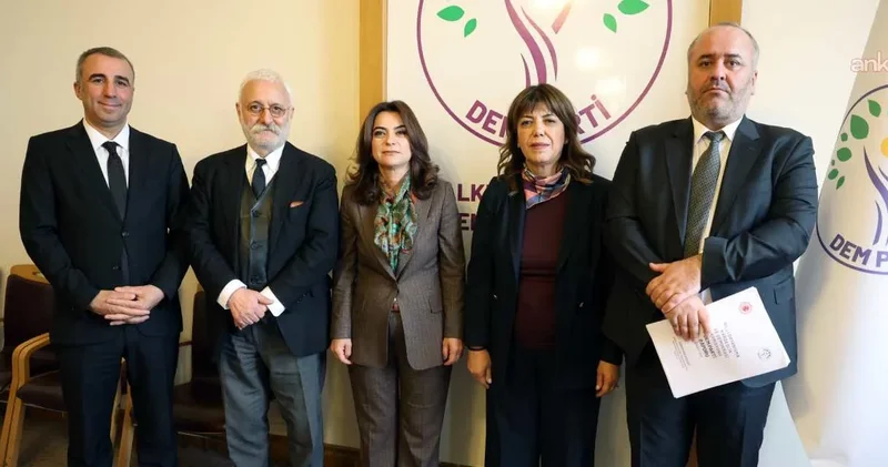 DEM Parti nin 99 sayfalık raporu Meclis Başkanlığına iletildi