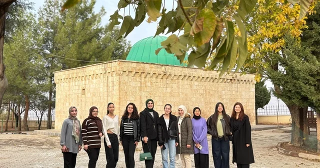 Araban KYK yurdu öğrencilerinden Sa d Bin Ebu Vakkas Hz. türbesine ziyaret Gaziantep Haberleri
