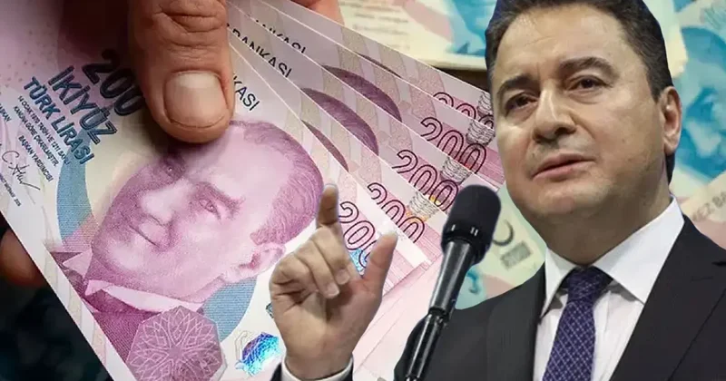 Babacan dan asgari ücret için rakam ve oran verdi