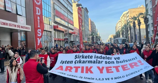 İzmir de işçilerin eylemi 3 üncü günde devam ediyor İzmir Haberleri