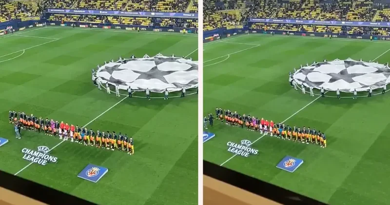 Büyük talihsizlik! Dev maçta Şampiyonlar Ligi marşı yerine bakın ne çalındı