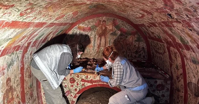 İznik te erken Hristiyanlık dönemine ait benzersiz Çoban İsa figürü ortaya çıkarıldı Bursa Haberleri