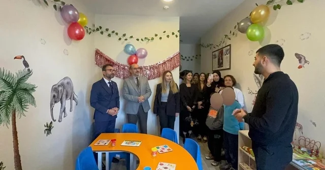 Burhaniye Uygulamalı Bilimler Fakültesi nden özel çocuklara oyun alanı desteği Balıkesir Haberleri