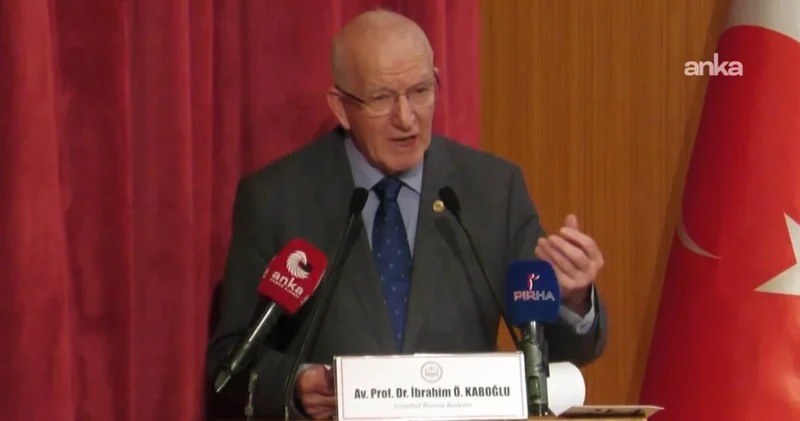 İstanbul Barosu Başkanı Kaboğlu: Cumhuriyet’in son on yılı anayasasızlaştırma dönemi oldu