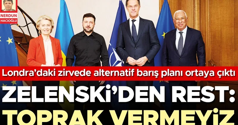 Zelenski’den rest: Toprak vermeyiz