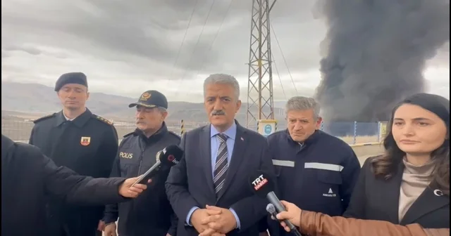 Kırıkkale de kimya fabrikasında yangın (2) Kırıkkale Haberleri