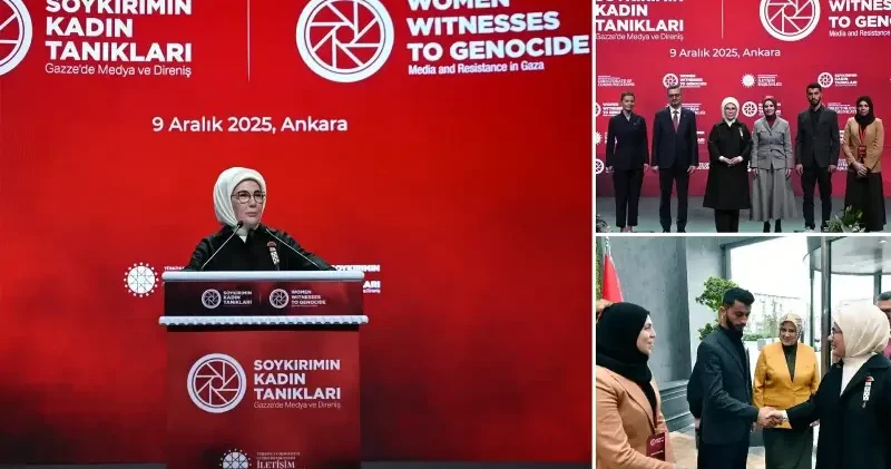 Emine Erdoğan dan Soykırımın Kadın Tanıkları: Gazze de Medya ve Direniş Programı na ilişkin paylaşım: İnsanlık adına üstlendiğimiz en asil sorumluluktur Aktüel Haberleri