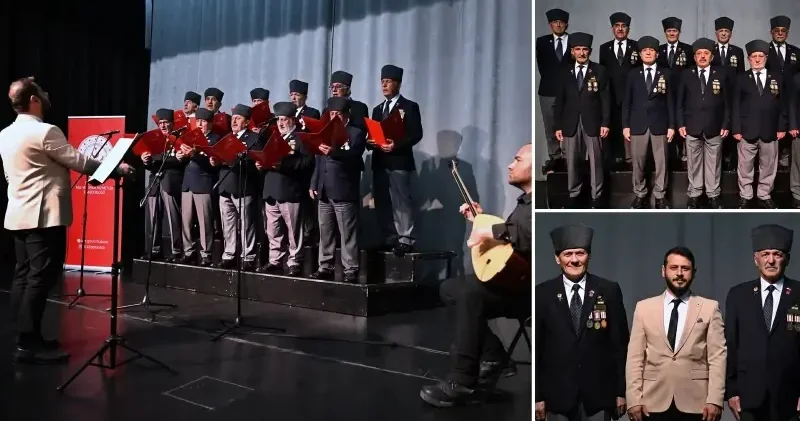 Kıbrıs gazilerinden oluşan koro kahramanlık ezgilerini seslendiriyor Kültür Sanat Haberleri