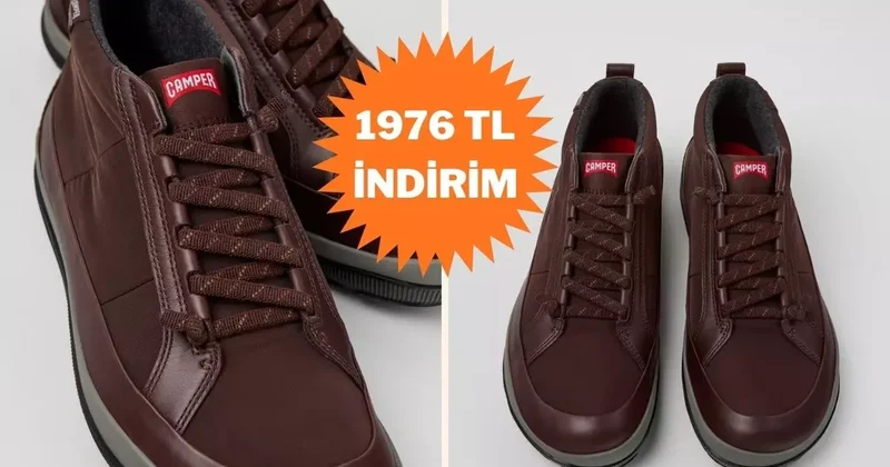 Kışın zorlu hava koşullarına kökten çözüm: Camper ayakkabıda büyük fırsat