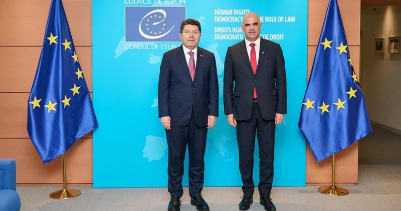 Bakan Tunç, Alain Berset ile görüştü Dış Haberler