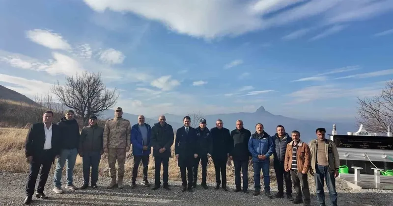 Tuzluca Kaymakamı Abdüllatif Yılmaz Hadımlı köyünde vatandaşlarla buluştu