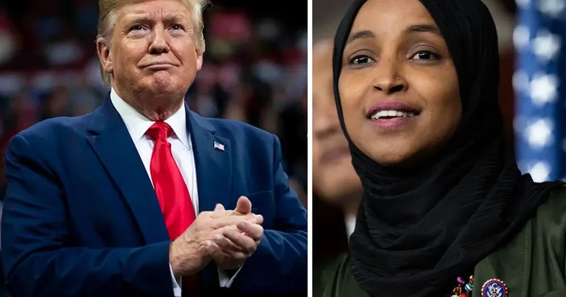 Trump tan Somalili Kongre üyesi için ağza alınmayacak sözler